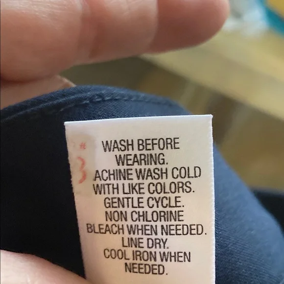 Navy Blue Trousers - Picture 4 of 8